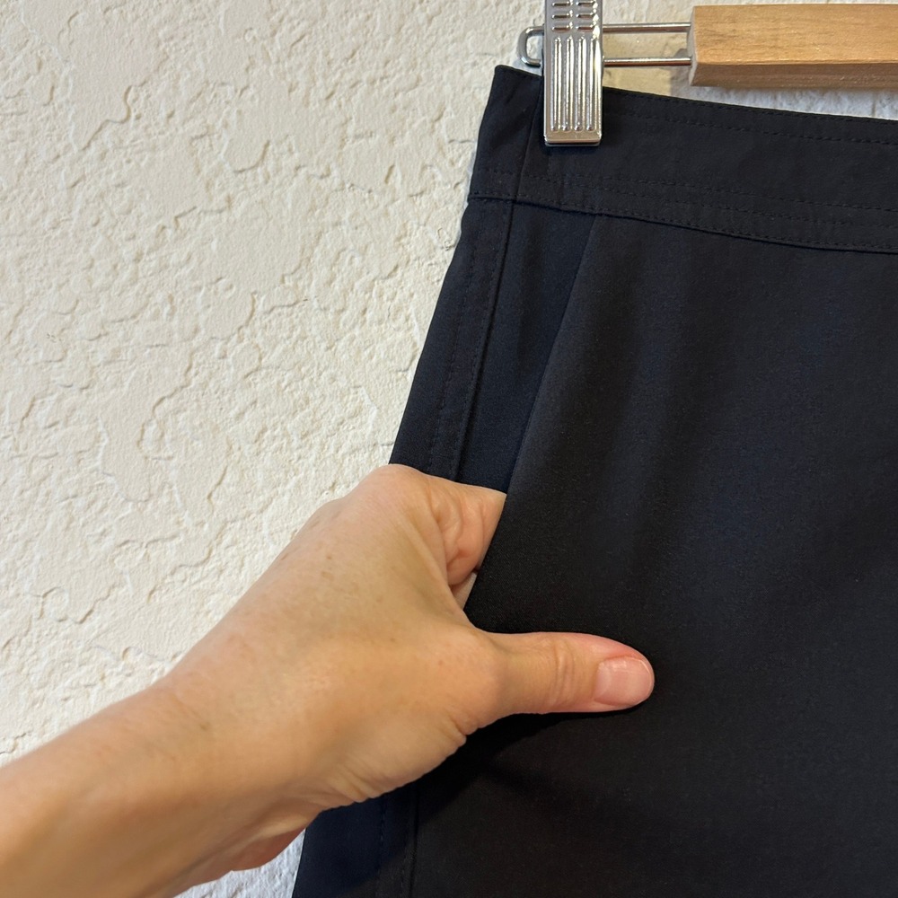 RipSkirt Hawaii Skirt Sz S Black Length 2 Active Travel Wrap Quick Dry Pockets - Picture 2 of 7